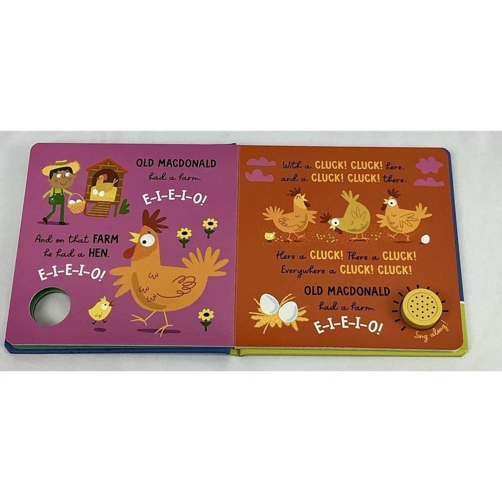 Toddler Town Old Macdonald‎ Had A Farm Book With Sound Button